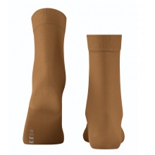 Falke Daily Sock Cotton Touch (skin-friendly cotton) toffee brown Women - 1 Pair