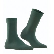 Falke Daily Sock Cotton Touch (skin-friendly cotton) hunter green Women - 1 Pair