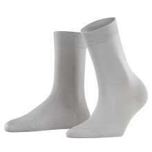 Falke Day Sock Cotton Touch New (sustainable cotton) silver grey Women - 1 Pair