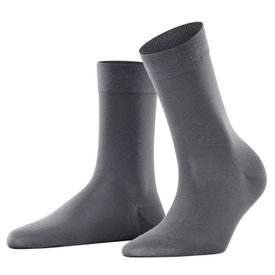 Falke Daily Sock Cotton Touch New (sustainable cotton) platinum grey Women - 1 Pair