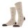 Falke Daily Sock Crew Dot (pleasantly soft cotton) beige men's - 1 pair