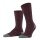 Falke Day Sock Crew Dot (pleasantly soft cotton) burgundy/grey men's - 1 pair