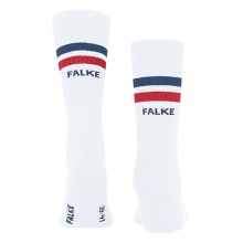 Falke Day Sock Crew Dynamic white/blue/red - Women/Men - 1 Pair