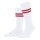 Falke Day Sock Crew Dynamic white/red - Women/Men - 1 Pair