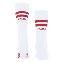 Falke Day Sock Crew Dynamic white/red - Women/Men - 1 Pair