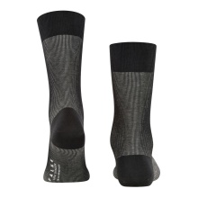 Falke Daily Sock Crew Fine Shadow (elegant Business Sock) black Men - 1 Pair