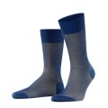 Falke Day Sock Crew Fine Shadow (elegant Business Sock) dark blue 1 pair Men