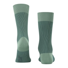 Falke Day Sock Crew Fine Shadow (elegant Business Sock) green-gray Men - 1 Pair