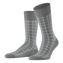 Falke Day Sock Crew Modern Tailor (comfortable wearing experience) light grey men's - 1 pair