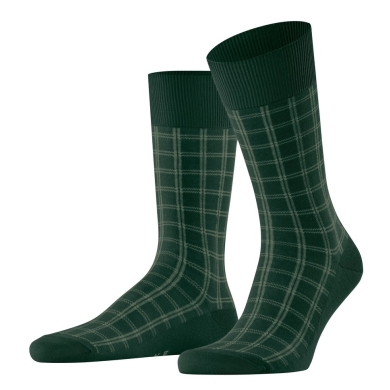 Falke Daily Sock Crew Modern Tailor (comfortable wearing experience) hunter green Men's - 1 pair