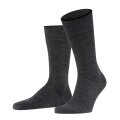 Falke Day Sock Crew Sensitive Berlin NEW (Merino wool outside, cotton inside) anthracite grey Men - 1 Pair