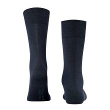 Falke Daily Sock Crew Sensitive Berlin NEW (Merino wool outside, cotton inside) navy blue Men - 1 Pair