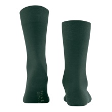 Falke Day Sock Crew Sensitive Berlin NEW (Merino wool outside, cotton inside) hunter green Men - 1 Pair