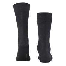 Falke Day Sock Crew Sensitive London NEW (pressure-free comfort waistband) anthracite grey Men - 1 Pair