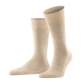 Falke Day Sock Crew Sensitive London NEW (pressure-free comfort waistband) sand brown Men - 1 Pair