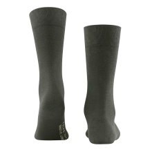 Falke Day Sock Crew Sensitive London NEW (pressure-free comfort waistband) gray-brown Men - 1 Pair