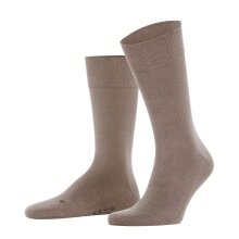 Falke Day Sock Crew Sensitive Intercontinental New (pressure-free comfort waistband) light brown Men - 1 Pair