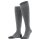 Falke Daily Sock Dot Knee-High Socks (Business Knee-High Sock, Soft Cotton) Dark Grey Men - 1 Pair