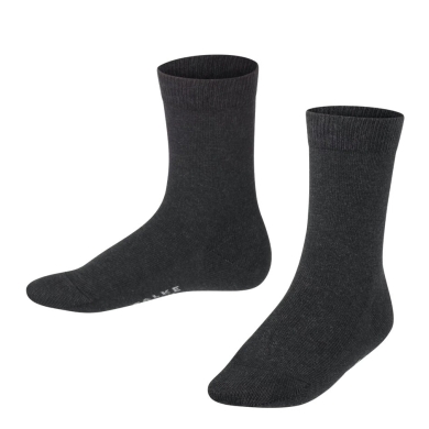 Falke Day Sock Family (sustainable cotton comfort) anthracite grey Children - 1 Pair