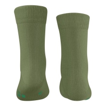 Falke Daily Sock Family (sustainable cotton comfort) khaki green Children - 1 pair