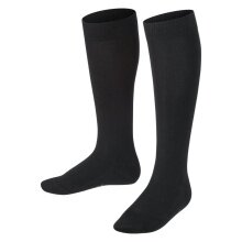 Falke Family Day Socks Knee-High Socks (highest wearing comfort, sustainable) black Children - 1 Pair