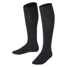 Falke Family Knee-High Socks (highest wearing comfort, sustainable) anthracite grey Children - 1 Pair