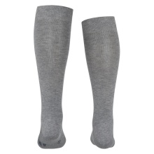 Falke Family Knee-High Socks (highest wearing comfort, sustainable) light grey Children - 1 Pair