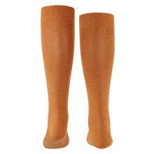 Falke Daily Sock Family Knee Socks (highest wearing comfort, sustainable) orange Children - 1 Pair