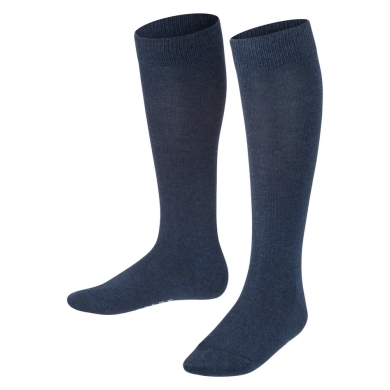 Falke Family Knee Socks (highest wearing comfort, sustainable) navy blue Children - 1 Pair