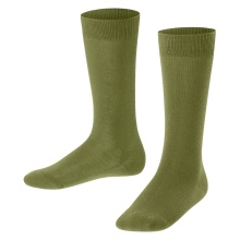 Falke Family Knee-High Socks (highest wearing comfort, sustainable) green Kids - 1 Pair