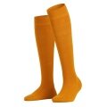 Falke Knee Socks Family (highest wearing comfort, sustainable) orange Women - 1 Pair