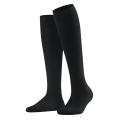 Falke Knee Socks Family (highest wearing comfort, sustainable) black Women - 1 Pair