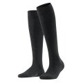 Falke Knee Socks Family (highest wearing comfort, sustainable) anthracite grey Women - 1 Pair