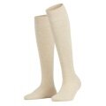 Falke Knee Socks Family (highest wearing comfort, sustainable) sand brown Women - 1 Pair