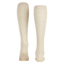 Falke Knee Socks Family (highest wearing comfort, sustainable) sand brown Women - 1 Pair