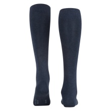 Falke Knee Socks Family (highest wearing comfort, sustainable) navy blue Women - 1 Pair