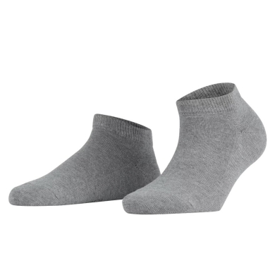 Falke Day Sock Family Sneaker New (sustainable cotton comfort) light grey Women - 1 Pair