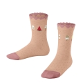 Falke Day Sock Ice Cream (sustainable cotton) coral red Children - 1 Pair