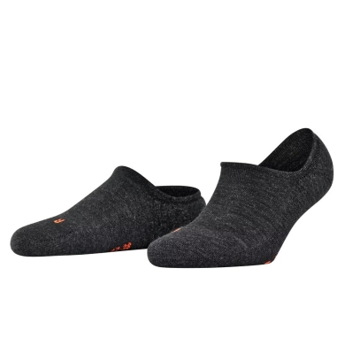 Falke Day Sock Keep Warm Footlets (comfortable to wear) anthracite grey Women - 1 Pair