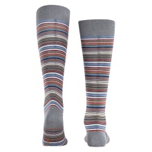 Falke Day Sock Knee Microblock grey/multicoloured Men - 1 Pair