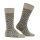 Falke Day Sock Loom Flair (sustainable cotton) beige/brown Men - 1 Pair