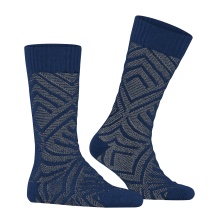 Falke Day Sock Loom Flair (sustainable cotton) royal blue Men - 1 Pair