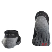 Falke RU4 Invisible Foot Liners Black/Grey Women - 1 Pair