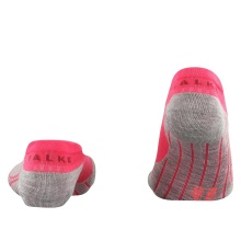 Falke Daily Sock RU4 Invisible Foot Liners pink/grey Women - 1 Pair