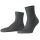 Falke Daily Sock Run Rib (sustainable cotton) Short Socks dark grey - 1 Pair