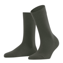 Falke Day Sock Sensitive Berlin (skin-friendly cotton) grey-brown Women - 1 Pair