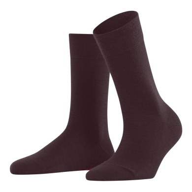 Falke Day Sock Sensitive Berlin (skin-friendly cotton) burgundy Women - 1 Pair