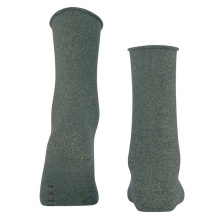 Falke Daily Sock Shiny (comfortable wearing experience) grey-green ladies - 1 pair