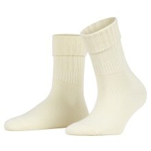 Falke Day Sock Striggings Rib (Ribbed Structure) Cream White Women - 1 Pair