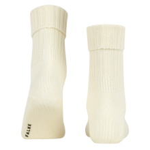 Falke Day Sock Striggings Rib (Ribbed Structure) Cream White Women - 1 Pair